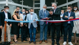 Herrera Ahuad inauguró el nuevo edificio de la Fábrica Argentina de Nanosensores IOT en el Parque Industrial y de la Innovación de Posadas