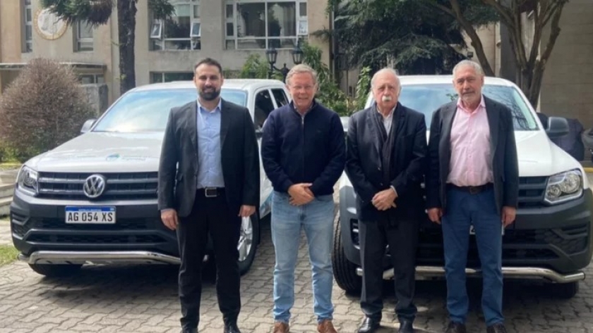 La Provincia de Chubut recibió una camioneta para asistencia técnica