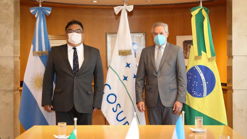Felipe Solá se reunió con el secretario de Asuntos Estratégicos del Brasil