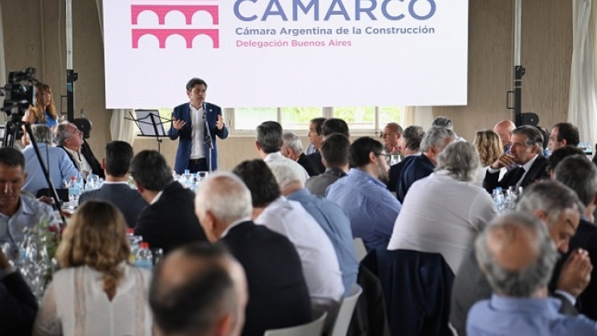 Kicillof: “Necesitamos discutir sobre los recursos que le corresponden a la provincia porque hay muchas obras para defender”