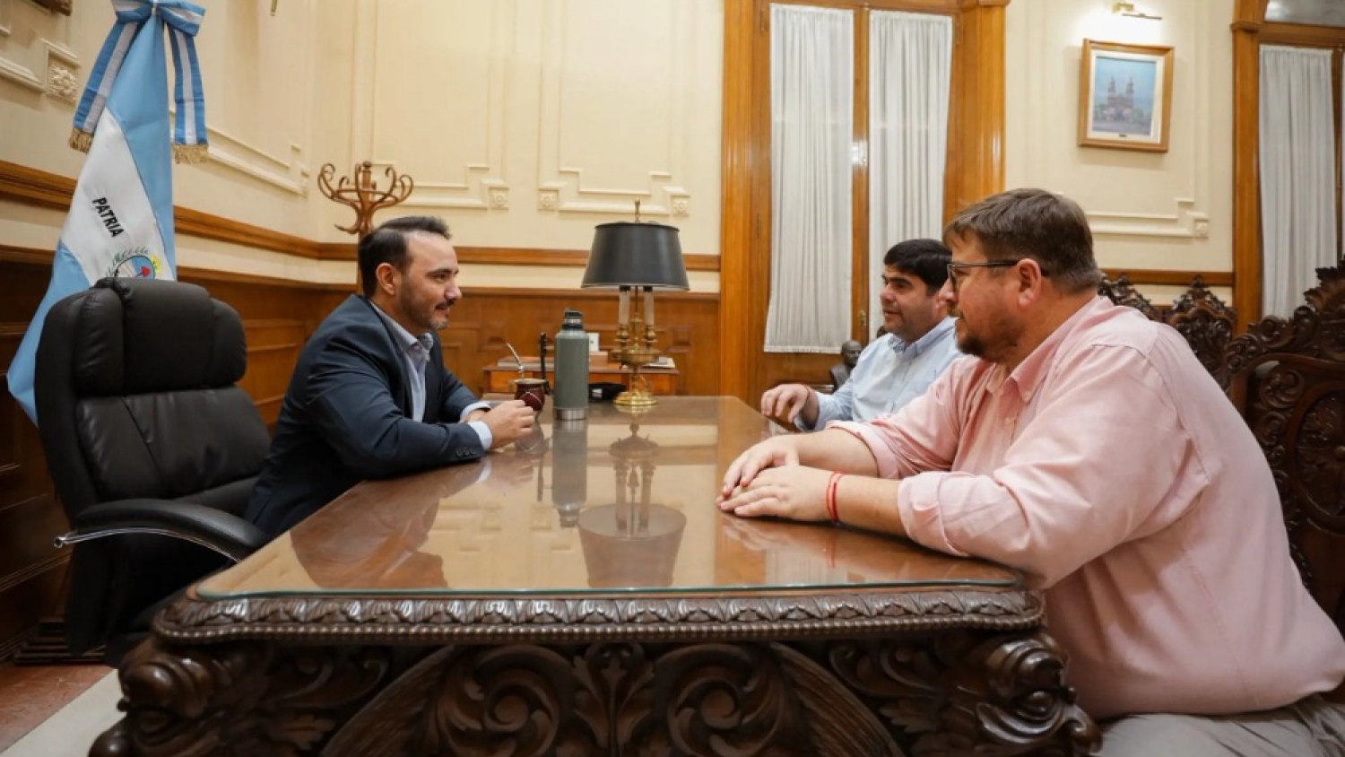 Valdés impulsa proyectos con intendentes de Corrientes