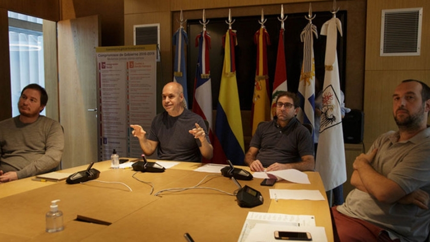 Buenos Aires lideró una reunión virtual de alcaldes de capitales iberoamericanas sobre Covid-19