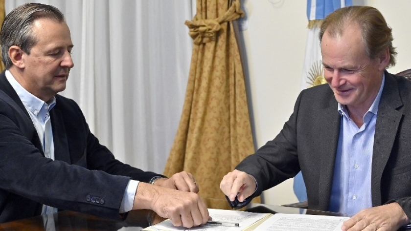 Bordet y Bahl avanzan con la obra para radicar el Distrito del Conocimiento en Paraná