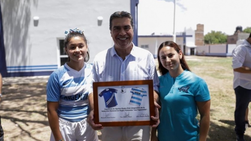 El gobierno habilitó las mejoras edilicias del club águilas de sáenz peña: “el deporte promueve salud, valores e inclusión social”, dijo Capitanich
