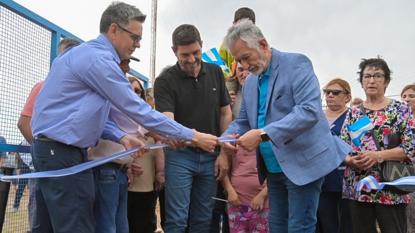 El Gobierno apuesta al desarrollo de Dupuy con obras que generan inclusión y progreso
