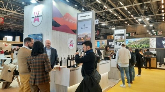 El vino argentino se muestra en Francia