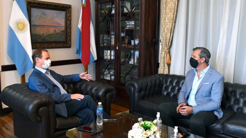 Bordet analizó con Bahl las acciones conjuntas entre el gobierno provincial, municipal y la Nación