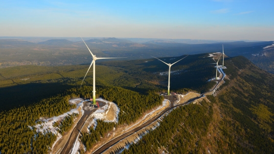Aquí es donde se encuentran todas las turbinas eólicas en Canadá