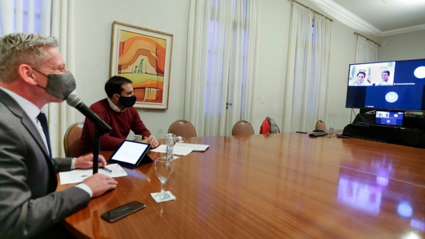 Arcioni propuso a Kulfas un programa de compensación por el pago de zona desfavorable