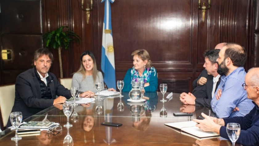 Lamas se reunió con representantes ambientales de diferentes organismos del Estado