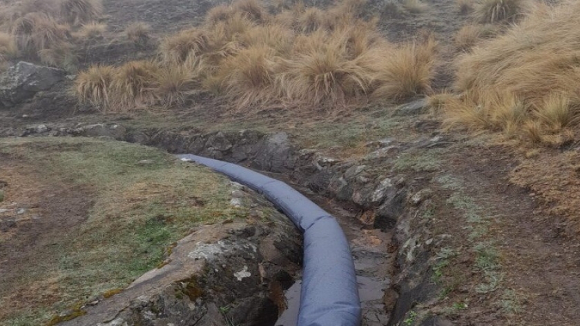 Recursos Hídricos realiza el mantenimiento de sistemas de riego en Tucumán