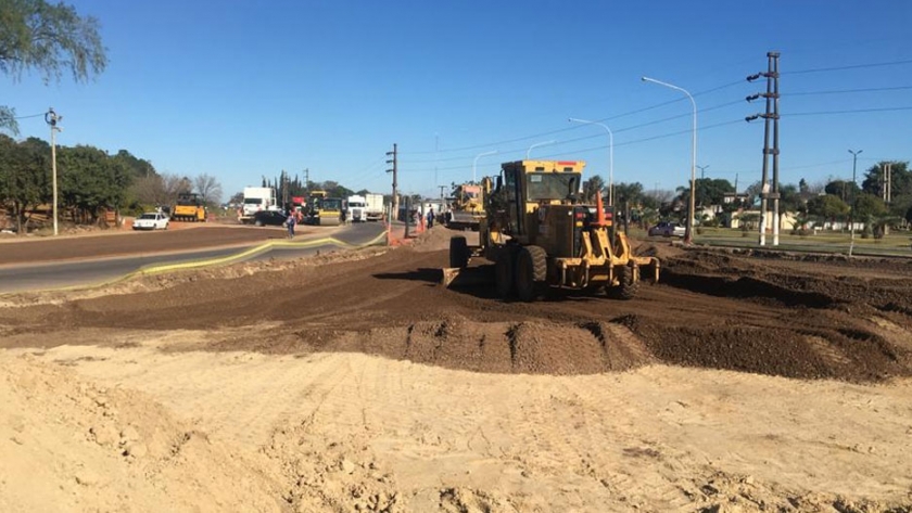Corrientes: avanzan las obras en la Ruta Nacional N° 12