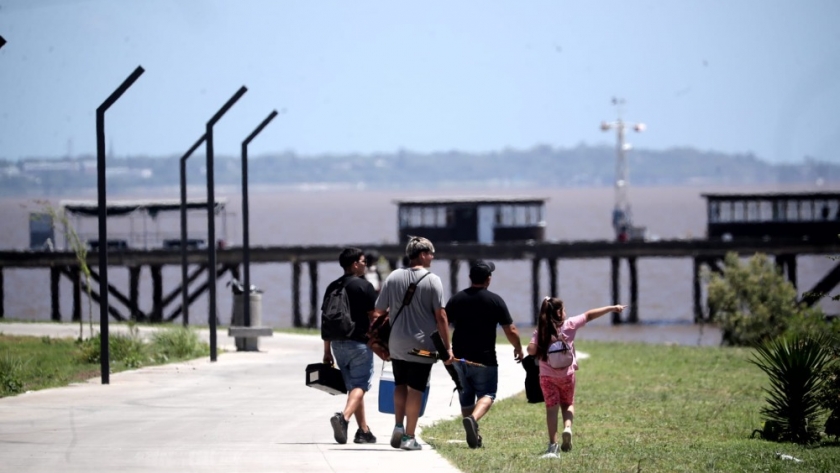 Jorge Macri inauguró el Parque Carrasco en costanera norte