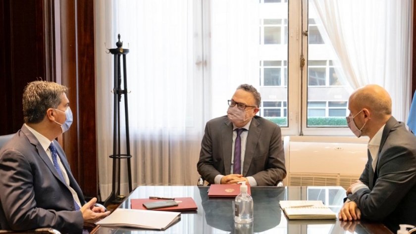 Kulfas y Capitanich anunciaron programa de financiamiento productivo para PyMEs del Chaco