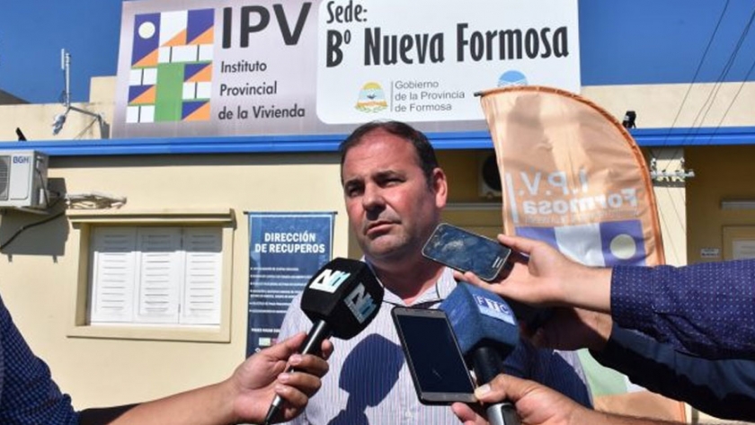 El IPV avanza en las obras del barrio Guadalupe y la Nueva Formosa
