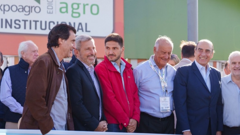 Frigerio acompañó a productores entrerrianos en la ExpoAgro y destacó el rol del campo en la Argentina