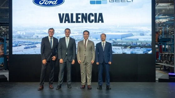 Ford y Geely fabricarán vehículos juntos en Europa desde 2027