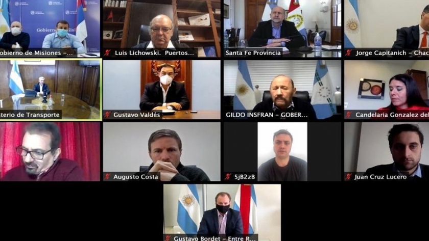 Herrera Ahuad reclamó un programa federal de inversiones en los puertos