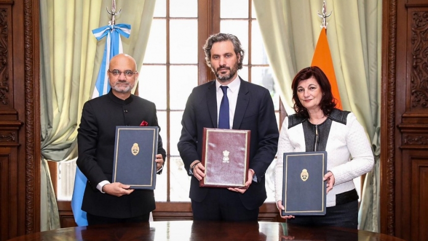 Argentina y la India avanzan en su agenda bilateral con la firma de un Convenio sobre Seguridad Social