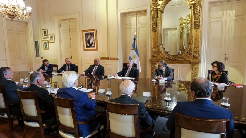 El Presidente recibió a las autoridades de la UIA para seguir avanzando en el modelo de desarrollo “industrial y productivista”