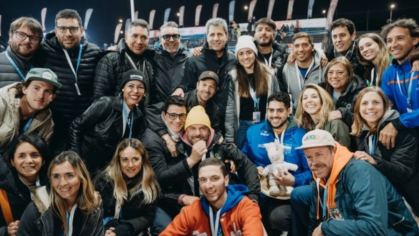 Uñac en el World Tour de Skateboarding: “Apoyar el deporte significa apostar por una actividad económica”