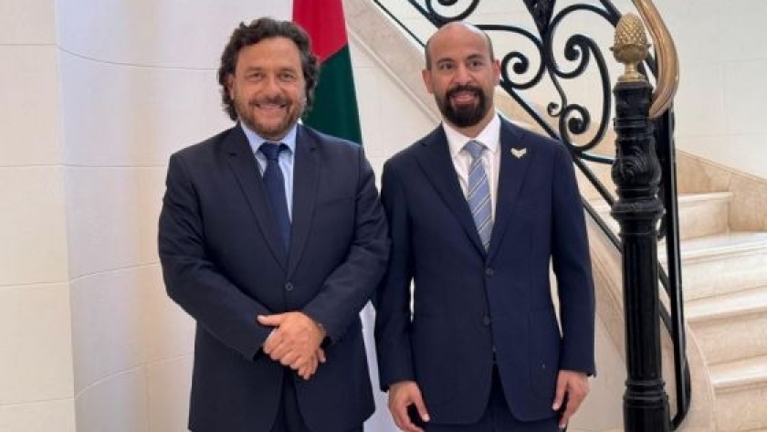 Oportunidades de inversiones en Salta: reunión del gobernador Sáenz y el embajador de Emiratos Árabes