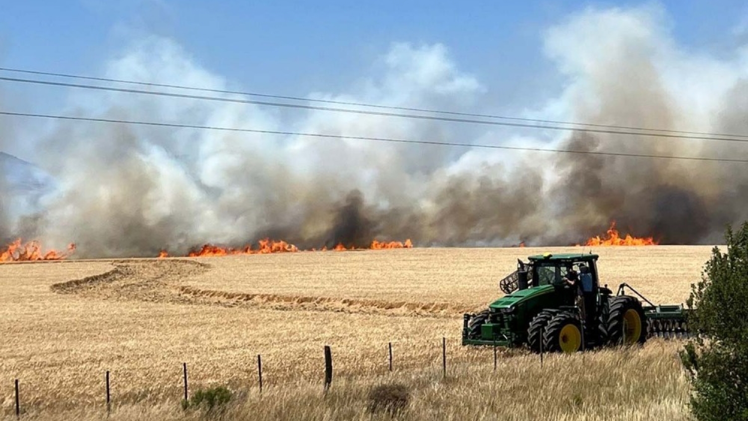 Alerta por incendios rurales: INTA Chubut difundió medidas clave para reducir riesgos en el campo