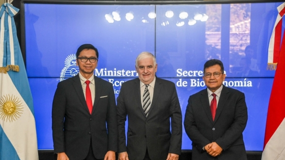 <Argentina fortalece las relaciones comerciales con Indonesia