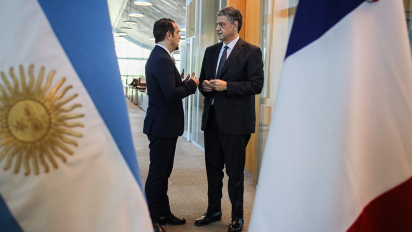 Jorge Macri mantuvo una reunión de trabajo con el embajador de Francia