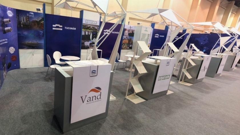 Empresas tucumanas exponen productos y servicios en la feria Expocruz