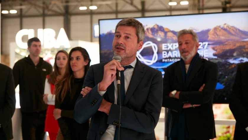 Lammens en Madrid: apoyo a la candidatura de Bariloche para la Expo 2027