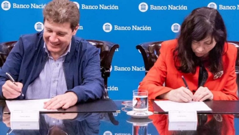 El Gobernador Melella firmó un acuerdo con Silvina Batakis para financiar empresas fueguinas