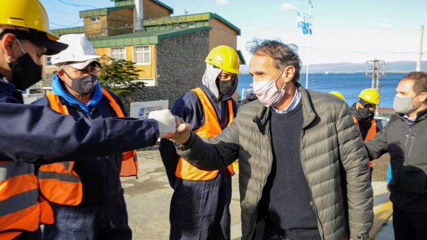 En Tierra del Fuego, Katopodis anunció nuevas obras junto al gobernador Gustavo Melella