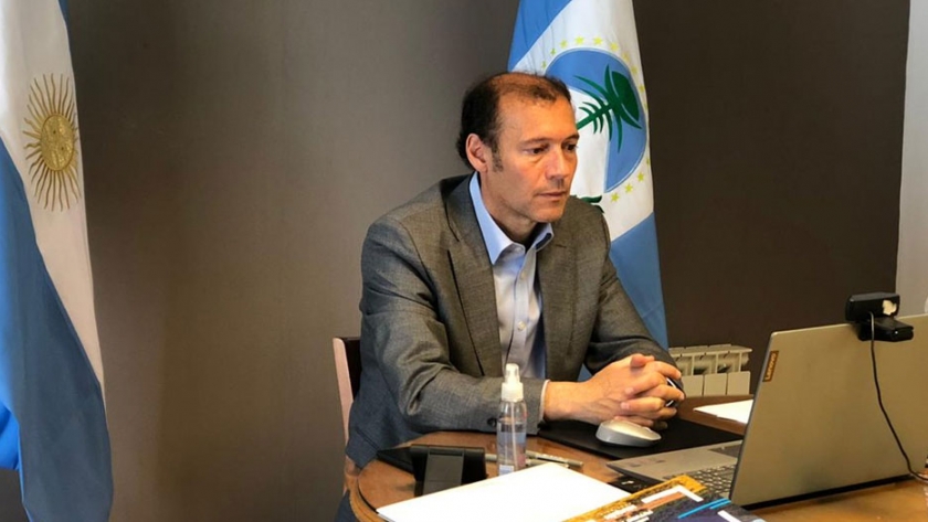 Productivo encuentro de trabajo entre Gutiérrez y el embajador suizo en Argentina