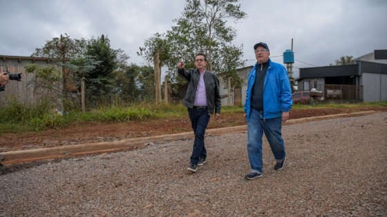 Misiones impulsa obras y producción en San Vicente