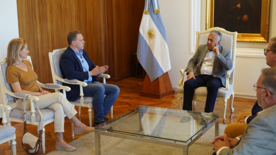 El Gobernador Alfredo Cornejo recibió al economista español Daniel Lacalle Fernández