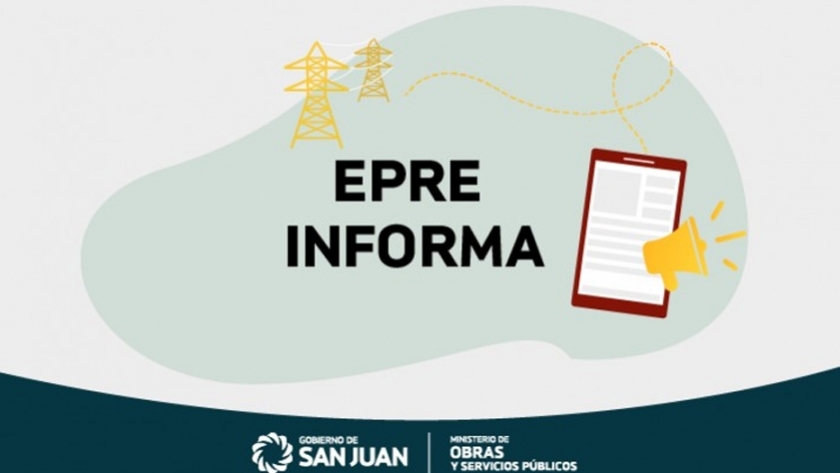EPRE informa abstención de cortes eléctricos para pequeños y medianos emprendimientos productivos