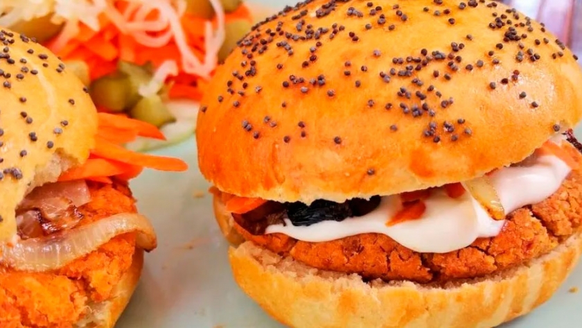 Hamburguesas de garbanzo, una receta muy nutritiva