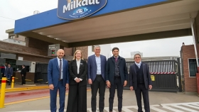 Milkaut celebró 100 años en Franck con un emotivo acto junto a autoridades provinciales
