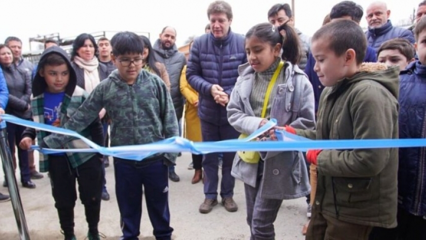 El Gobernador Melella encabezó la inauguración del Polo Creativo zona centro en Tolhuin