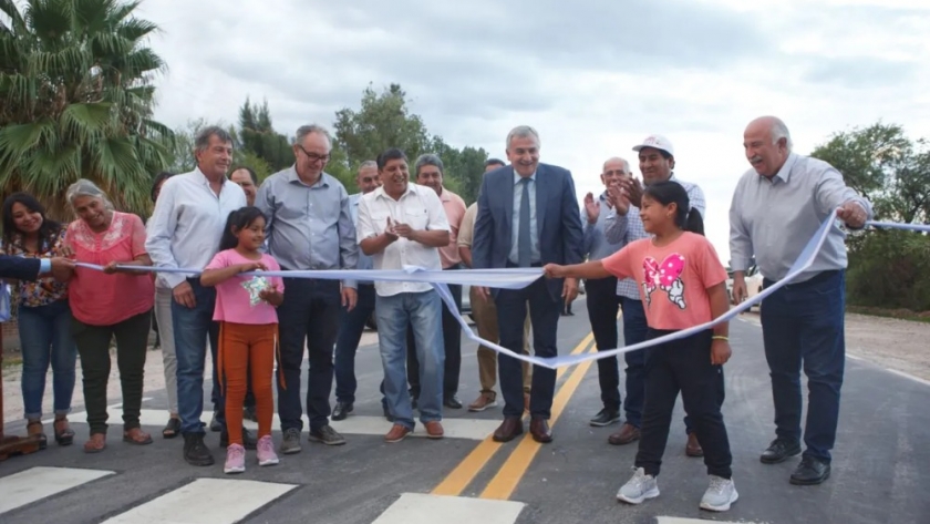 Morales inauguró obras en Puesto Viejo