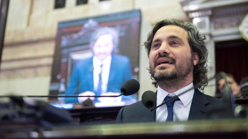 Sesión informativa de Santiago Cafiero en la Cámara de Diputados