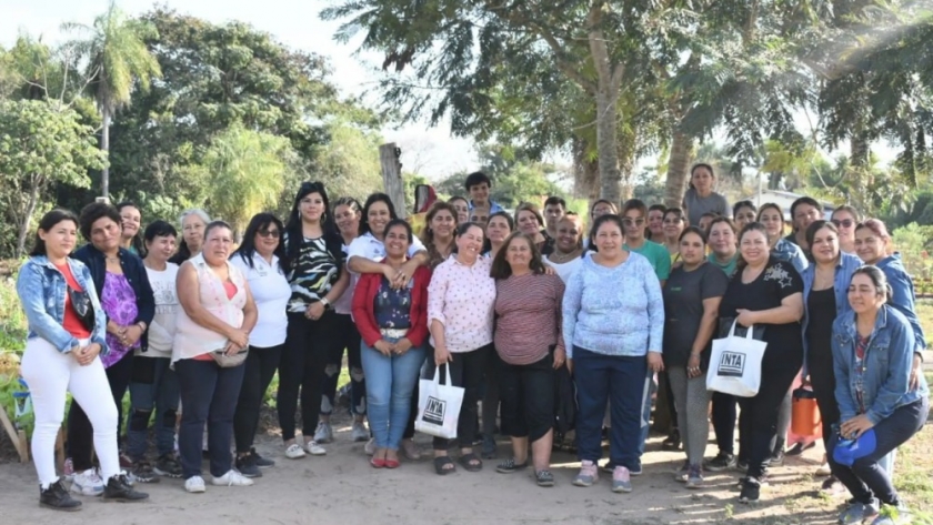 Desarrollo Social realizó un monitoreo y entregó recursos en las instalaciones de INTA, Corrientes