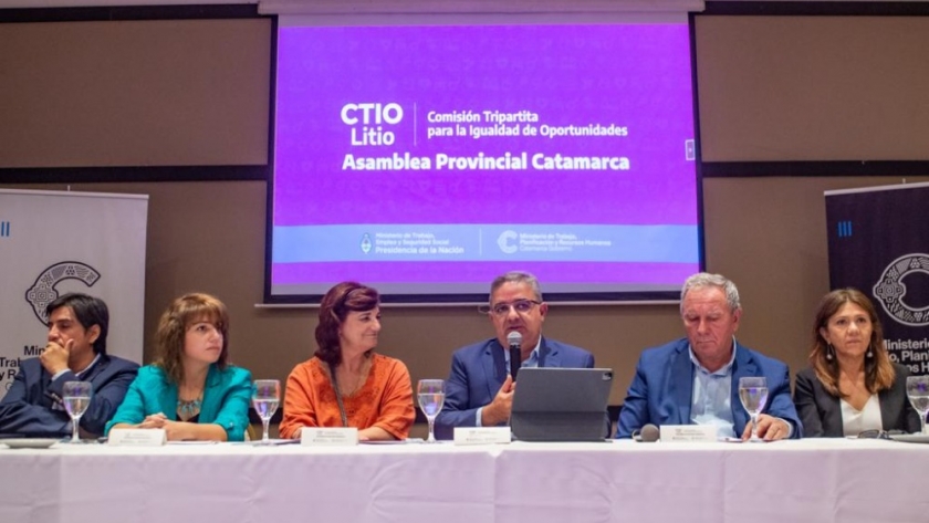 Con la presencia del gobernador Raúl Jalil se realizó la primera Asamblea Regional de la CTIO LITIO