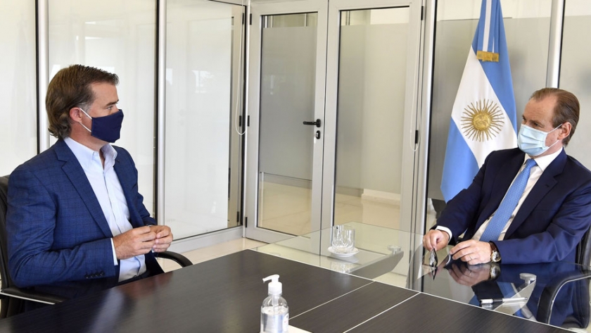 Bordet y Piaggio coincidieron en una agenda conjunta de la provincia y Gualeguaychú