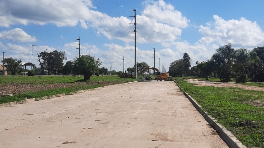 Laguna Blanca: Sostenida ejecución de obras con fondos provinciales