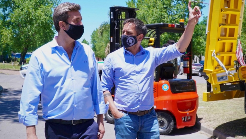 El Ministerio de Ambiente otorgó equipamiento en Luján para la gestión de los residuos
