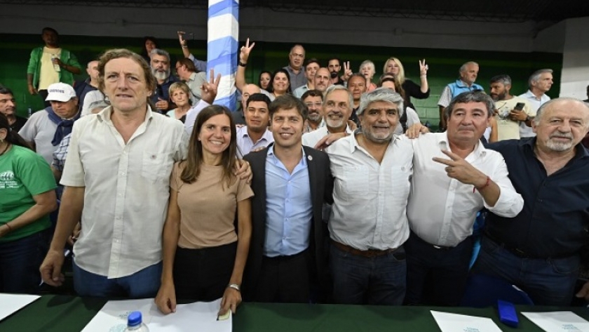 Kicillof participó de un plenario con delegados gremiales en Mar del Plata