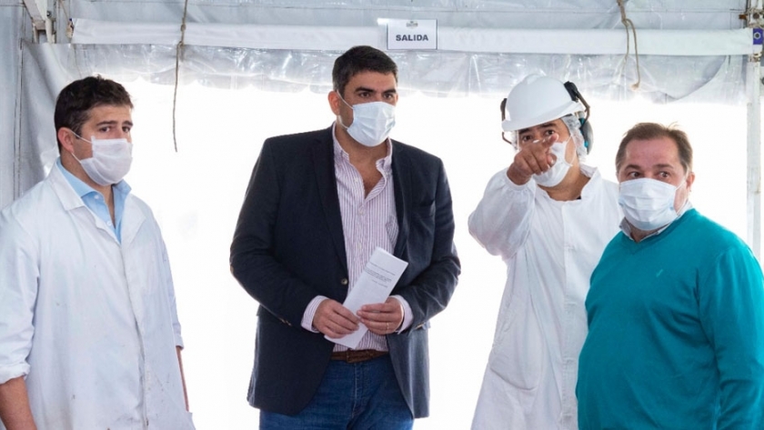 Aumentan medidas de seguridad en "Carnes Pampeanas"
