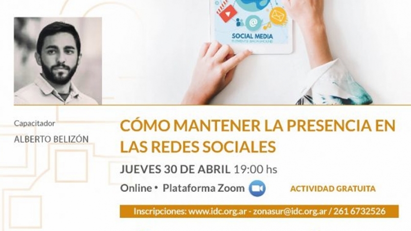 El IDC capacitará a comerciantes mendocinos en redes sociales